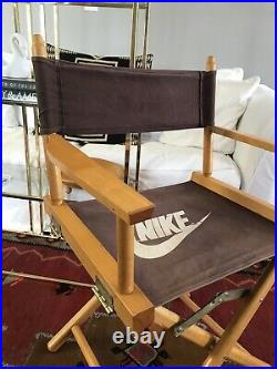 Vintage Nike Directors Chair Store Display Air 1980s-90s Advertising Rare