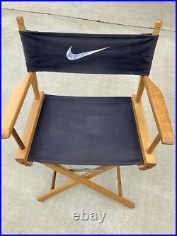 Vintage Nike Directors Chair Store Display Just Do It 1990s 90s Advertising Rare