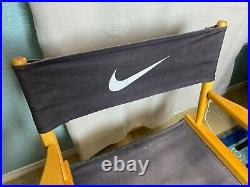 Vintage Nike Directors Chair Store Display Just Do It 1990s 90s Advertising Rare