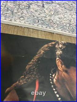 Vintage Nike Ronaldinho Store Display Poster 2005 Soccer Football Rare 50x27