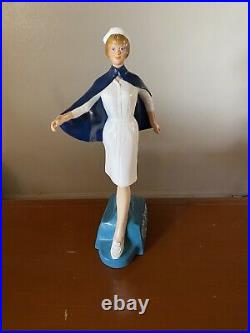 Vintage Nurse statue Figure Large Store Display Rare