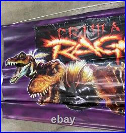 Vintage Orginal ATARI Primal Rage Store Display Promotional Banner 60x 40 RARE