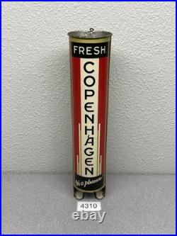 Vintage Original Copenhagen Snuff Tobacco Store Display Dispenser Sign Rare