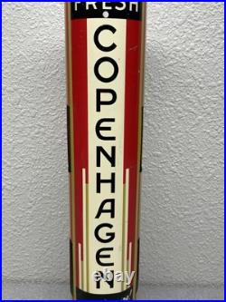 Vintage Original Copenhagen Snuff Tobacco Store Display Dispenser Sign Rare
