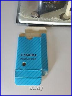 Vintage Piezol Camera Cigarette Lighter Full Store Display NEW RARE