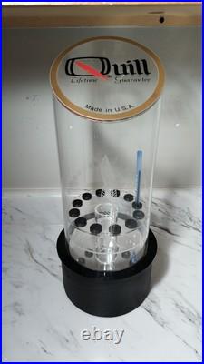 Vintage Quill Pen Holder Rotating Store Display RARE