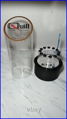Vintage Quill Pen Holder Rotating Store Display RARE