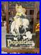 Vintage RARE RARE Popsicle Stand-Up Store Display Sign SODA COLA Country Store