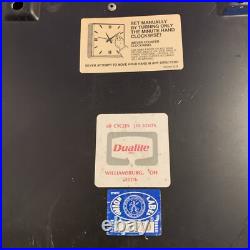 Vintage RARE Save-A-Lot Food Stores Store Display Lighted Clock Sign 17x14