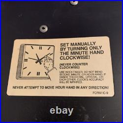 Vintage RARE Save-A-Lot Food Stores Store Display Lighted Clock Sign 17x14