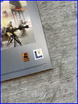 Vintage RARE Star Wars Battlefront Store Display Original Double Sided Display