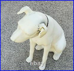 Vintage RCA Victor Nipper Dog 18 Plastic Store Display Dog Rare