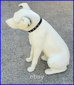 Vintage RCA Victor Nipper Dog 18 Plastic Store Display Dog Rare
