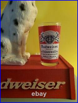 Vintage! Rare 1998 Budweiser 15.5 Tall Resin Dalmation. Store/Bar, Beer Display