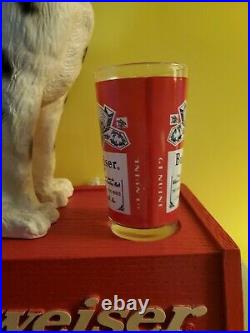 Vintage! Rare 1998 Budweiser 15.5 Tall Resin Dalmation. Store/Bar, Beer Display