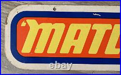 Vintage Rare 22 Matchbox Cardboard Display Sign