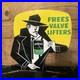 Vintage Rare Bardahl Oil Additive Can Store Display Metal Sign