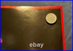 Vintage Rare THE CARS PROMO POSTER 33 x 23-3/4 Record Store Display EX