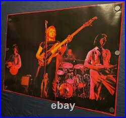 Vintage Rare THE CARS PROMO POSTER 33 x 23-3/4 Record Store Display EX