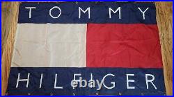 Vintage Rare Tommy Hilfiger Display Store Banner Flag 53 x 35