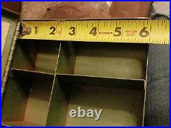 Vintage Rare Water Gremlin Store Display. Steel Dipsey Swivel Box. 9×3×2 PDQ