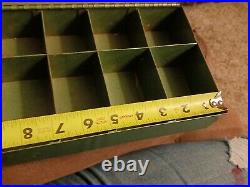 Vintage Rare Water Gremlin Store Display. Steel Dipsey Swivel Box. 9×3×2 PDQ