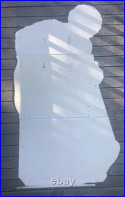 Vintage Ronald McDonald Life size Happy Meal In-Store Display Sign 5' Tall RARE