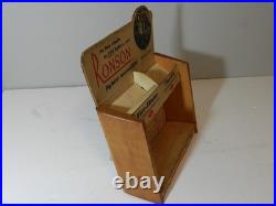 Vintage Ronson Lighter Supplies Store Display- Vintage Tobacciana- Ronsonol-rare