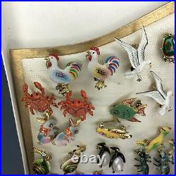 Vintage Scatter Pin Store Display 44 Pins by Bug Technology Made Korea Rare Find