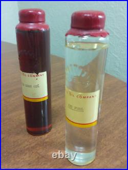 Vintage Shell Oil Glass Embossed Test Tube Fuel & Lubricant Store Display Rare