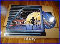 Vintage Star Wars Store Display MINT Galoob Ralph McQuarrie Artwork 1995 Rare