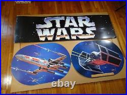 Vintage Star Wars Store Display MINT Galoob Ralph McQuarrie Artwork 1995 Rare