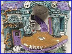 Vintage Store Display Halloween Haunted House Lemax Style Village RARE 80's 90's