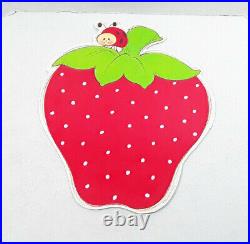 Vintage Strawberry Shortcake Store Display Advertising 16x14 AGC 1980 80's RARE