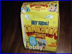 Vintage Super Hero Comic Store Display Wonder Woman Rare Aquaman Flash Mib 1981