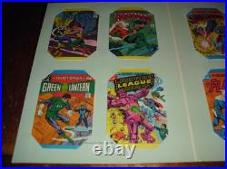 Vintage Super Hero Comic Store Display Wonder Woman Rare Aquaman Flash Mib 1981