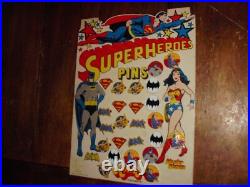 Vintage Super Heroes Store Display Wonder Woman Rare Super Friends Jla M 1976