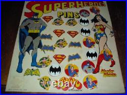 Vintage Super Heroes Store Display Wonder Woman Rare Super Friends Jla M 1976