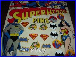 Vintage Super Heroes Store Display Wonder Woman Rare Super Friends Jla M 1976