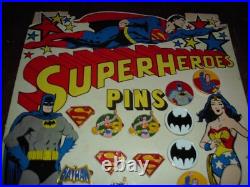 Vintage Super Heroes Store Display Wonder Woman Rare Super Friends Jla M 1976