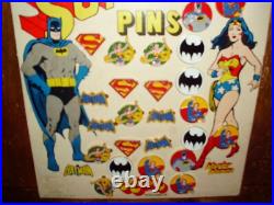 Vintage Super Heroes Store Display Wonder Woman Rare Super Friends Jla M 1976