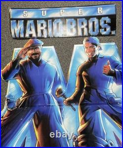 Vintage Super Mario Bros Movie Promo Store Display Nintendo LARGE Rare 54x47