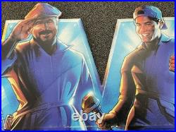 Vintage Super Mario Bros Movie Promo Store Display Nintendo LARGE Rare 54x47