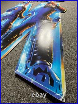 Vintage Super Mario Bros Movie Promo Store Display Nintendo LARGE Rare 54x47