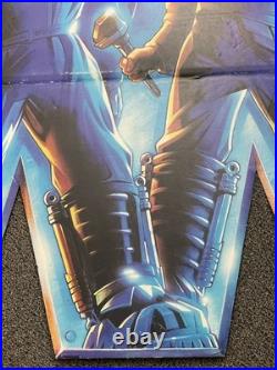 Vintage Super Mario Bros Movie Promo Store Display Nintendo LARGE Rare 54x47