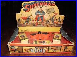 Vintage Superman Acme Cine Vue Store Display Rare Justice League Of America 1948