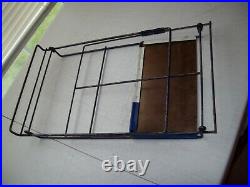 Vintage Tidy House paper products Shelf Paper store metal display rack Very RARE