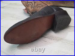 Vintage Tony Lama Boots Store Display Sign Very Cool Rare Countertop Or Wall