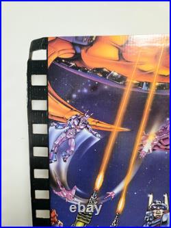 Vintage Transformers The Movie Now On VideoCassette Cardboard Store Display Rare
