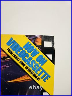 Vintage Transformers The Movie Now On VideoCassette Cardboard Store Display Rare